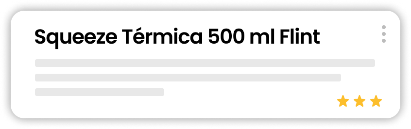 Squeeze Térmica 500 ml Flint